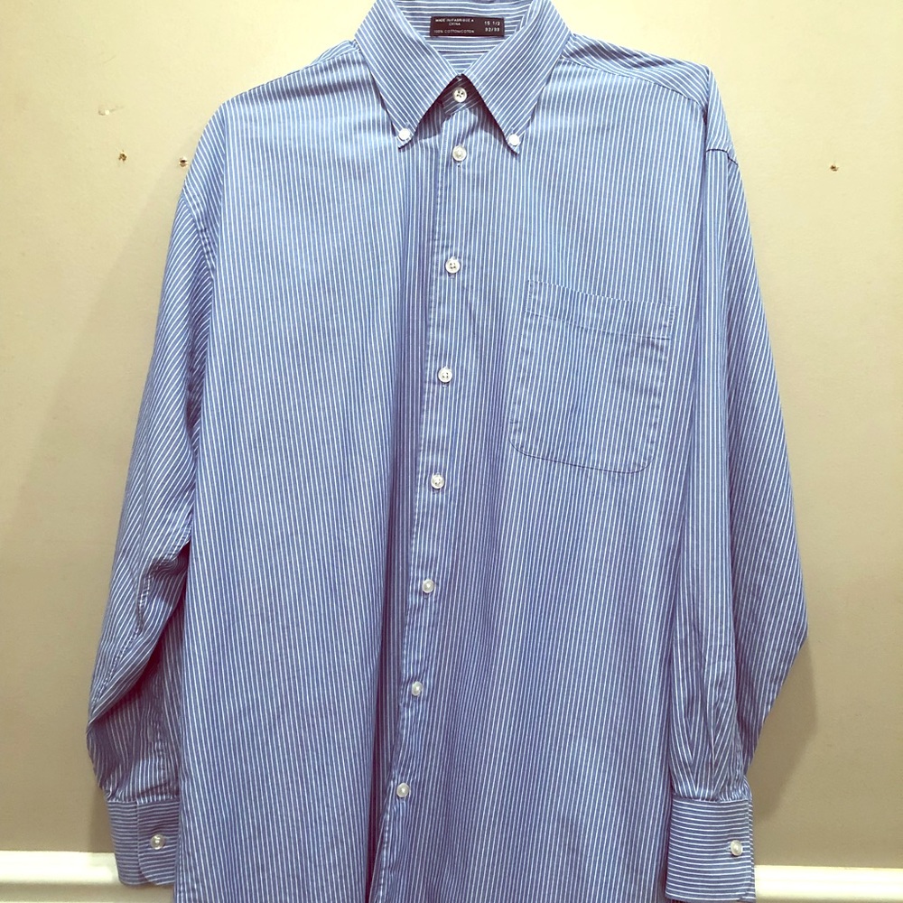 Lot of men’s shirts, all brand name, great cond.